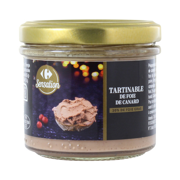 Tartinable de foie de canard