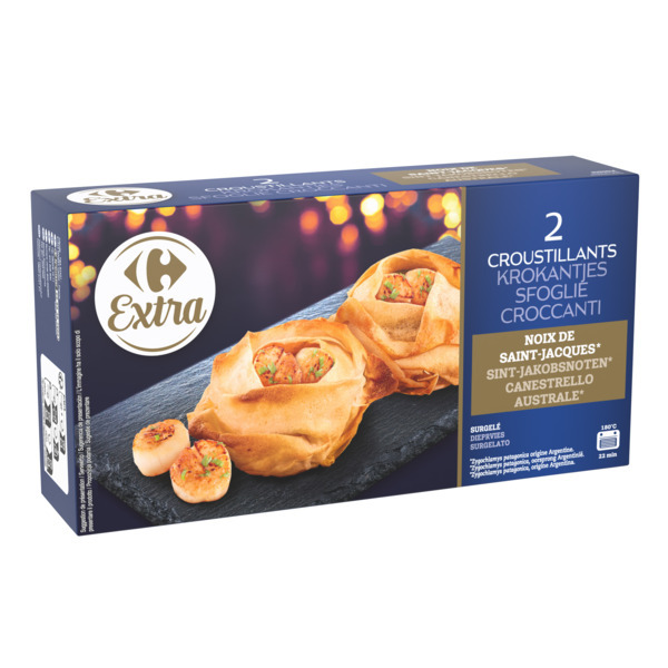 Croustillants à la noix de Saint Jacques