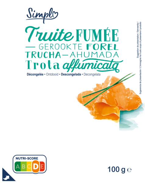 Truite fumée