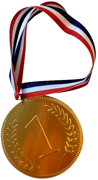 Médaille en chocolat