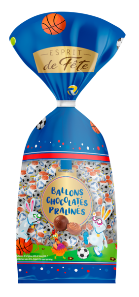 Ballons chocolatés pralinés