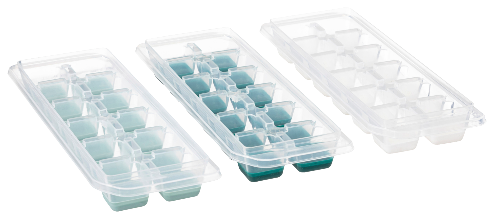 LOT DE 3 BACS A GLACONS DE 12 CUBES