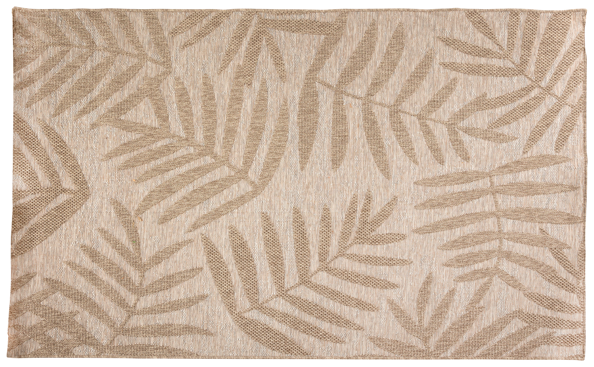 TAPIS INTÉRIEUR/EXTÉRIEUR MOTIF FEUILLES