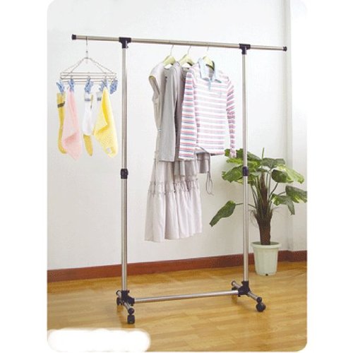 Portant à vêtements extensible 1 barre