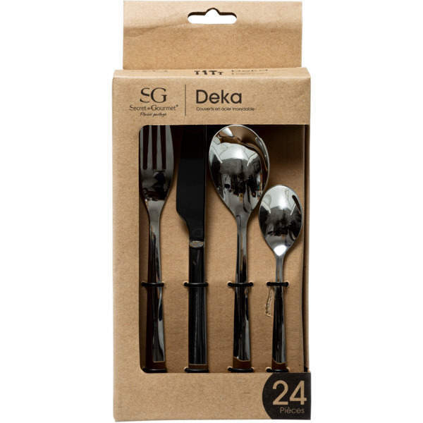  Ménagère 24 Pièces Inox code EAN 3560237567648 