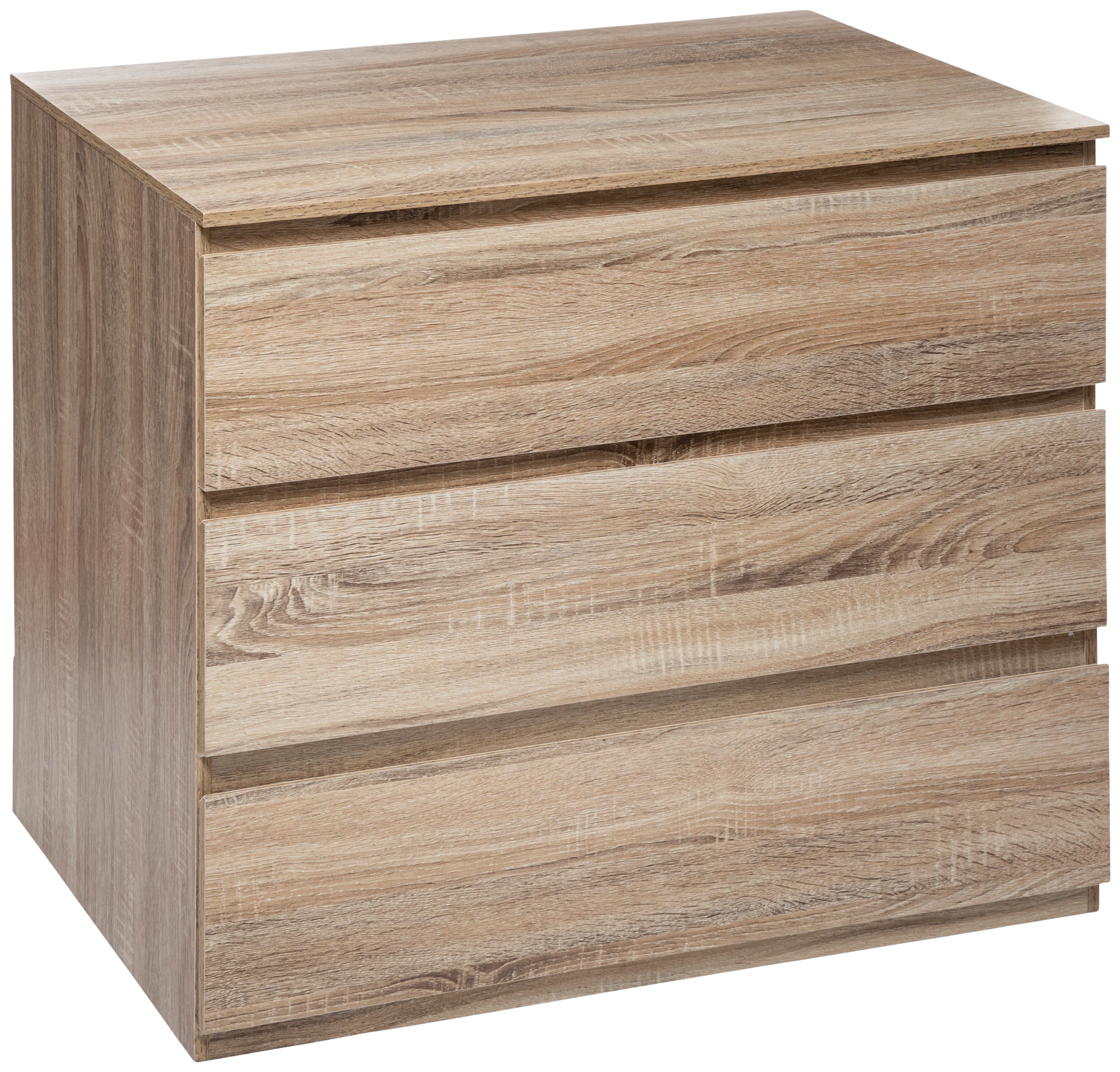 COMMODE 3 TIROIRS BOIS