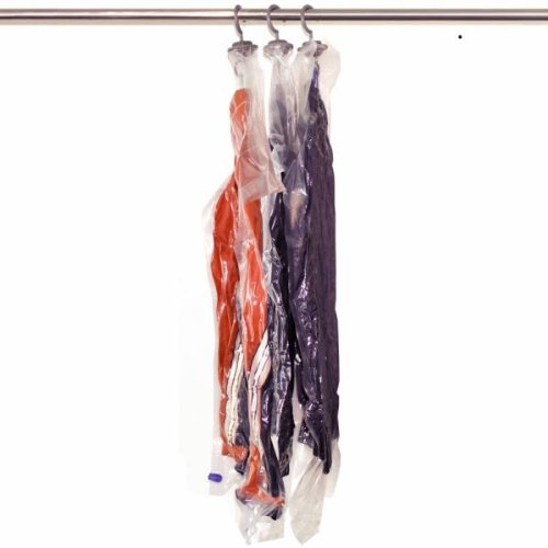 Lot 2 sacs compresseur d air pour penderie 70x1...