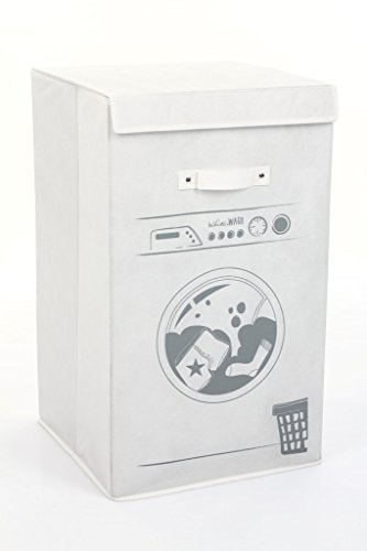 PANIER A LINGE PLIABLE - BLANC