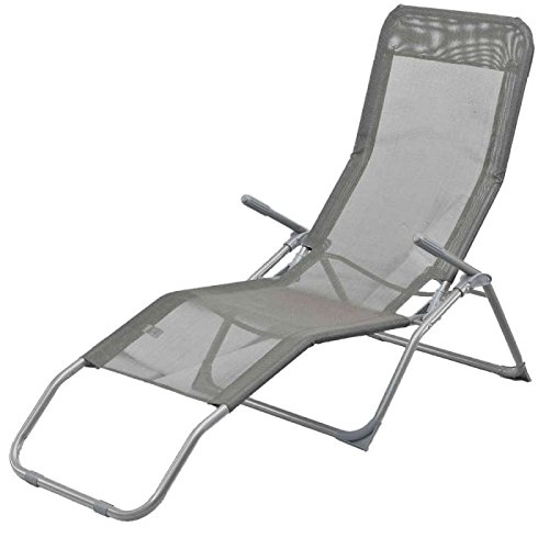 Transat 140x61x96cm taupe