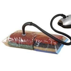 Lot 2 housses de rangement sous vide 60x80cm + ...