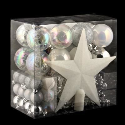 Lot déco noël Kit 44 pièces décoration sapin gu...