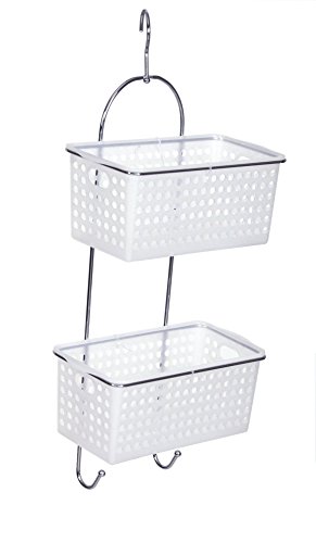 Etagère de douche 2 PANIERS amovibles pour un r...