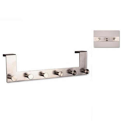 Patère de porte à 6 crochets