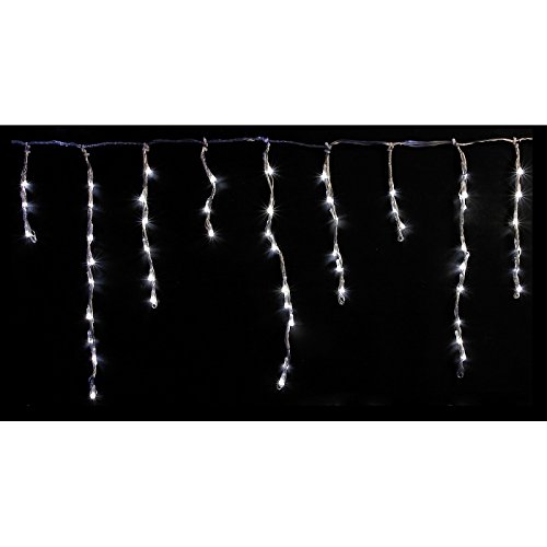 DECO NOEL - Guirlande lumineuse Rideau stalacti...