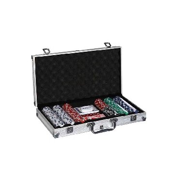 Malette de poker en aluminium 300 jetons