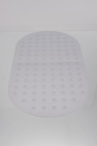 Tapis de baignoire anti dérapant blanc