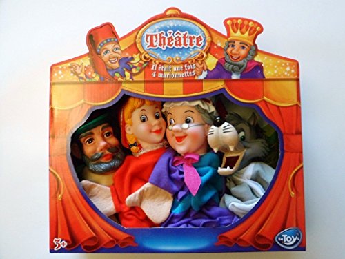 Mon théâtre et mes 4 marionnettes Le petit chap...