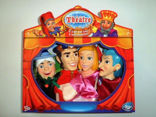 Mon théâtre et mes 4 marionnettes Cendrillon - ...