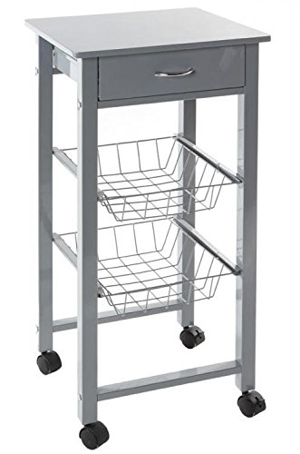 114234 desserte cuisine cooking gris petit modèle