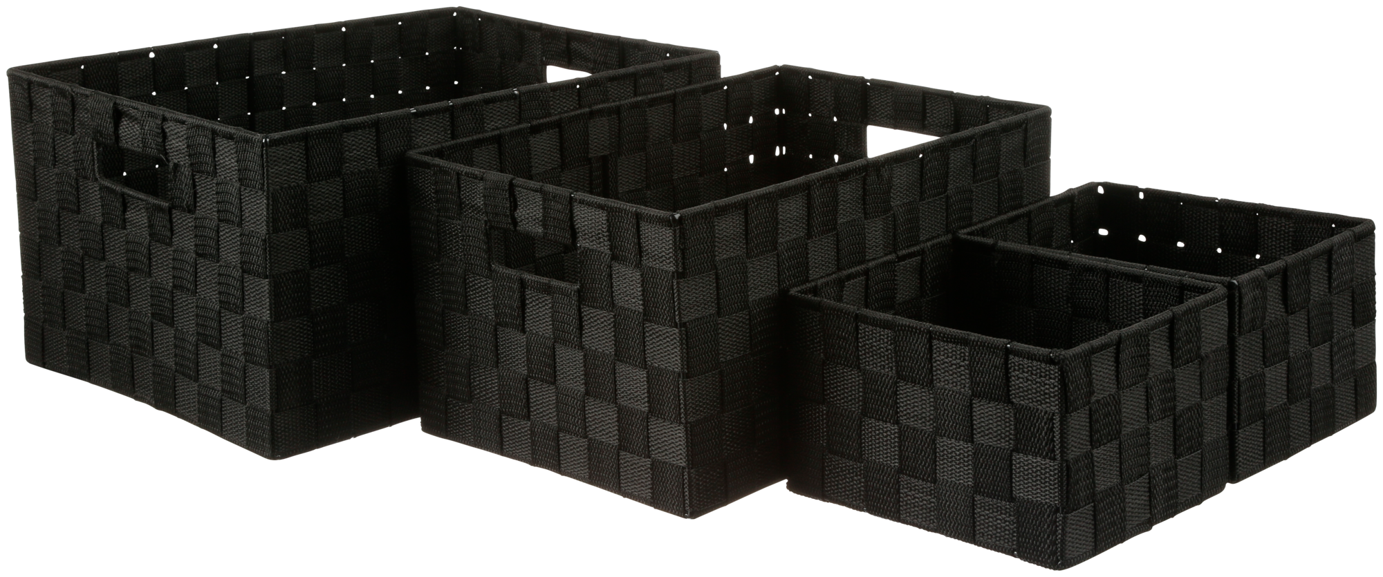 PANIER DE RANGEMENT NOIR 