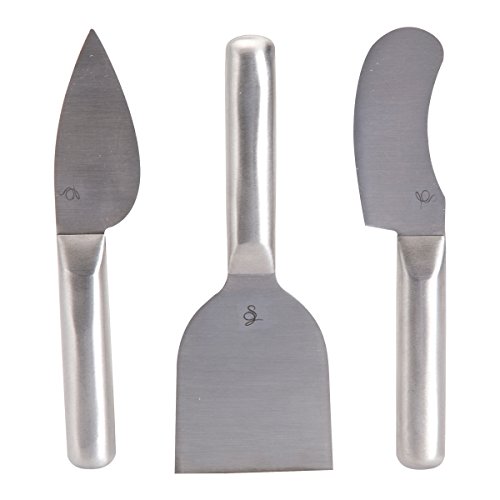 SERVICE A FROMAGE INOX 3 COUVERTS COUTEAU CUISINE