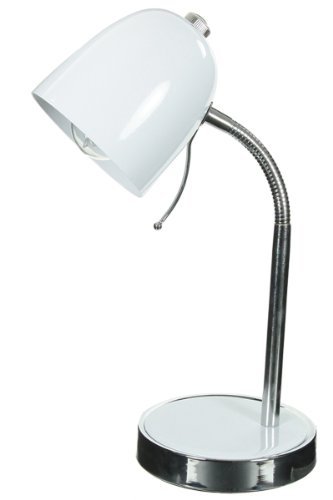 Lampe de bureau multipositions blanc - 116158