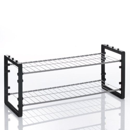 Astucieux ce range-chaussures se superpose pour...