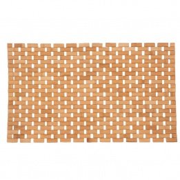 Tapis de bain caillebotis Bambou Naturel