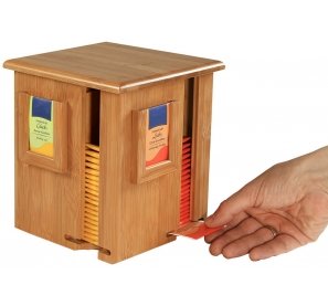 2 en 1: Distributeur et Présentoir de sachets à...