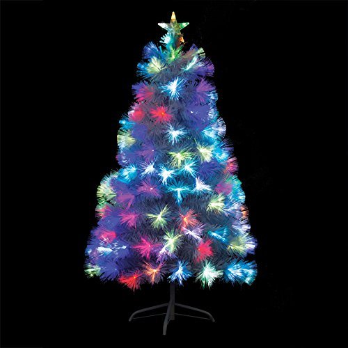 Sapin de Noël en fibre optique Bouquet H150 cm