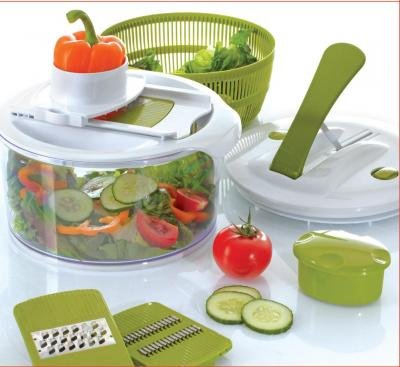 3 en 1 - Set de Mandoline + Essoreuse à salade ...