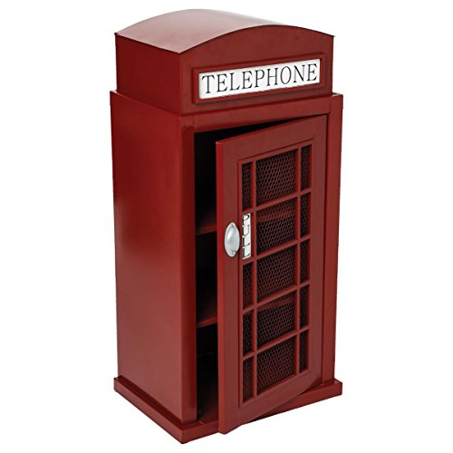 Meuble étagère Grande cabine téléphonique - Sty...
