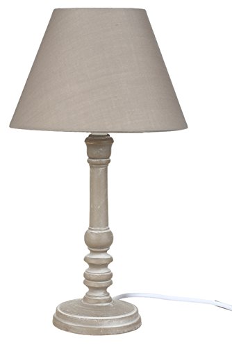 Lampe à poser - Style romantique - Coloris TAUP...