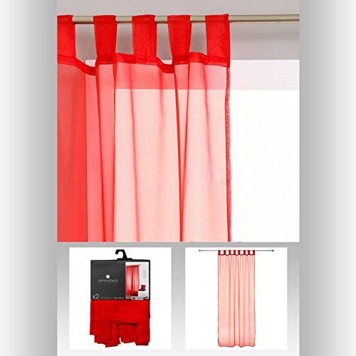 Rideaux VOILAGE à pattes 