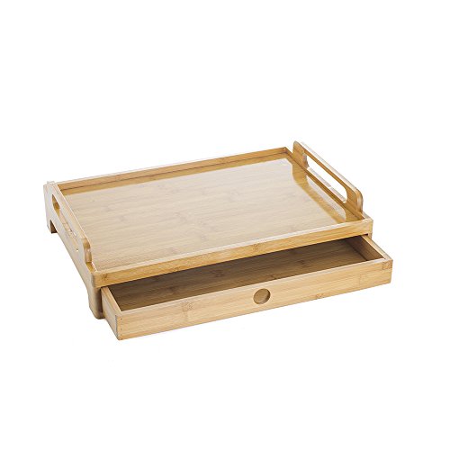 Plateau avec tiroir pour petit déjeuner dans le...