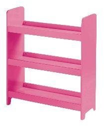 Etagère 3 niveaux en bois pour enfant - Rose