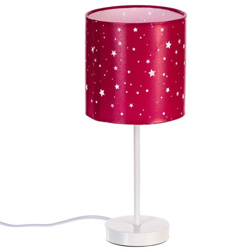 Abat jour rose fuchsia