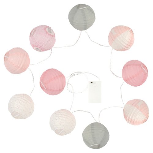 Guirlande lumineuse 10 boules LED rose princesse 3560239502067 Atmosphera Guirlande lumineuse 10 boules LED rose princesse 3560239502067 Atmosphera
