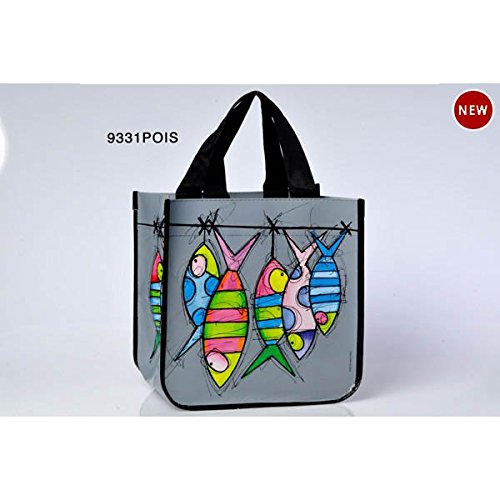 FoxTrot 9331POIS Petit Sac Cabas Motif Poisson ...