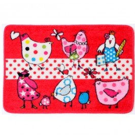 Tapis de cuisine Poule Fox Trot