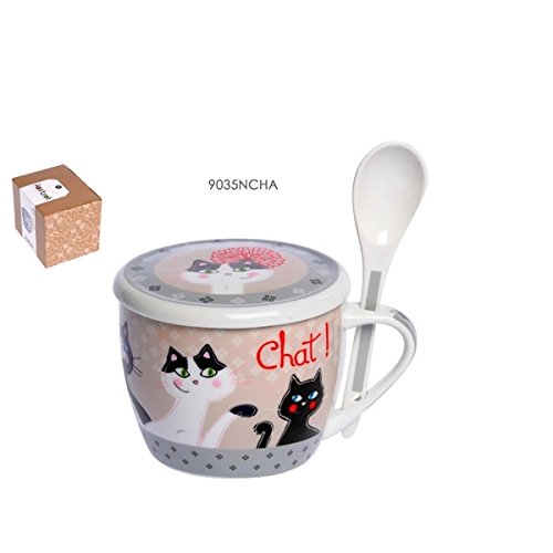 FOX TROT - 9035NCHA - BOL A SOUPE EN PORCELAINE...
