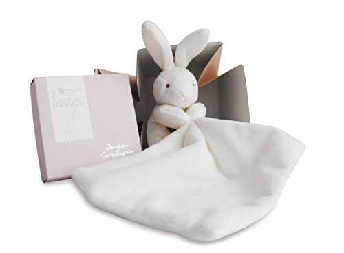 Lapin mouchoir boîte fleur