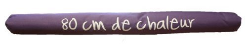 Boudin de porte violet - 80cm de chaleur
