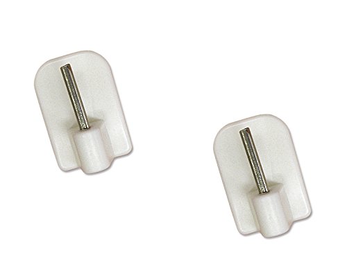 lot de 12 ADHESIF CROCHET RIDEAU X4 PP code D18622