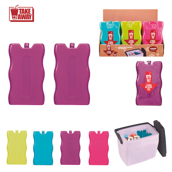 take-away Lot de 2 pains de glace code EAN 3561865456946 