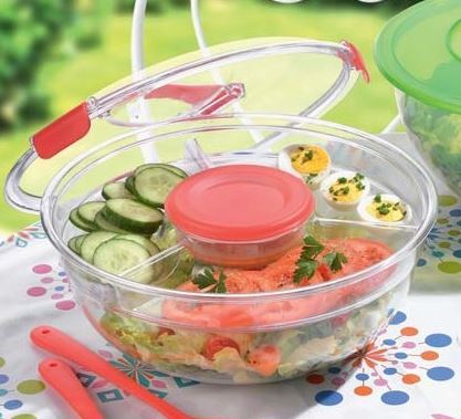 BOÎTE/SALADIER 3L + COUVERTS 3561866345324 (3561866345324)