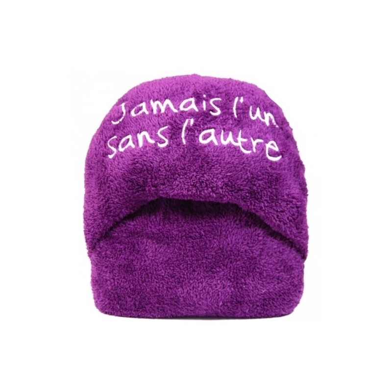 Chausson géant chauffe pieds duo 