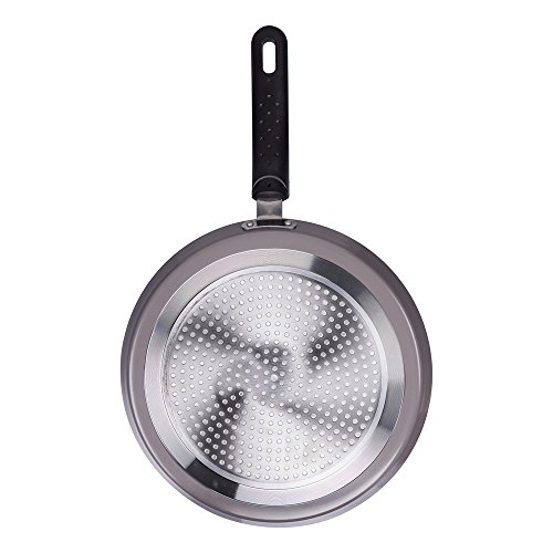 Kc2269 crêpière induction aluminium turquoise/r...