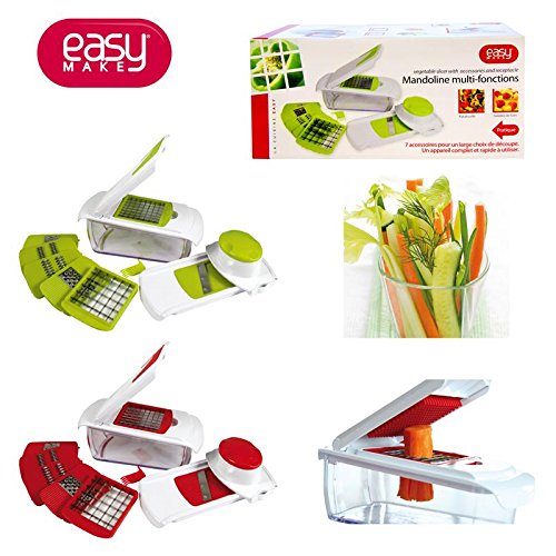 MANDOLINE MULTIFONCTIONS 7 EN 1 RAPE A LEGUME B...