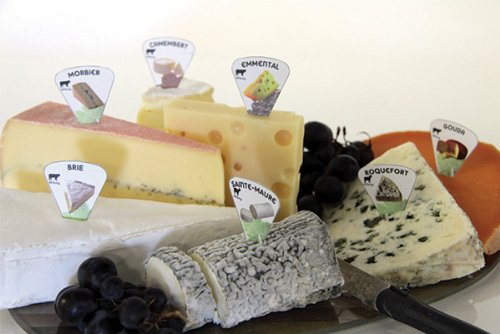 20 Marques Fromage pour camembert, comté, roque...